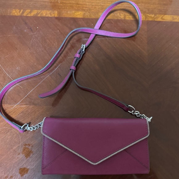 Rebecca Minkoff check wallet crossbody - Picture 1 of 4